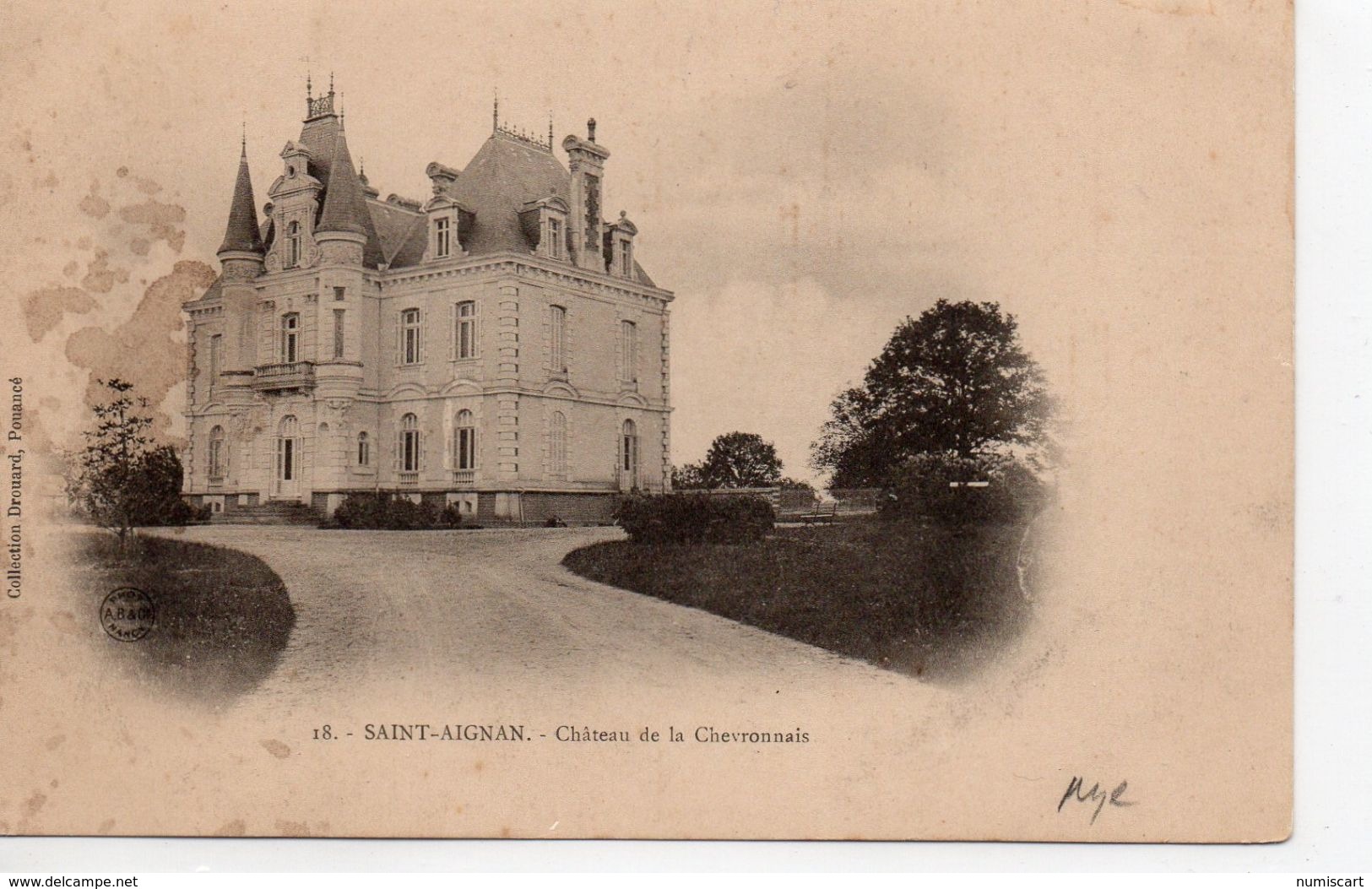 Saint-Aignan-sur-Roë Le Château De La Chevronnais - Saint Aignan Sur Roe