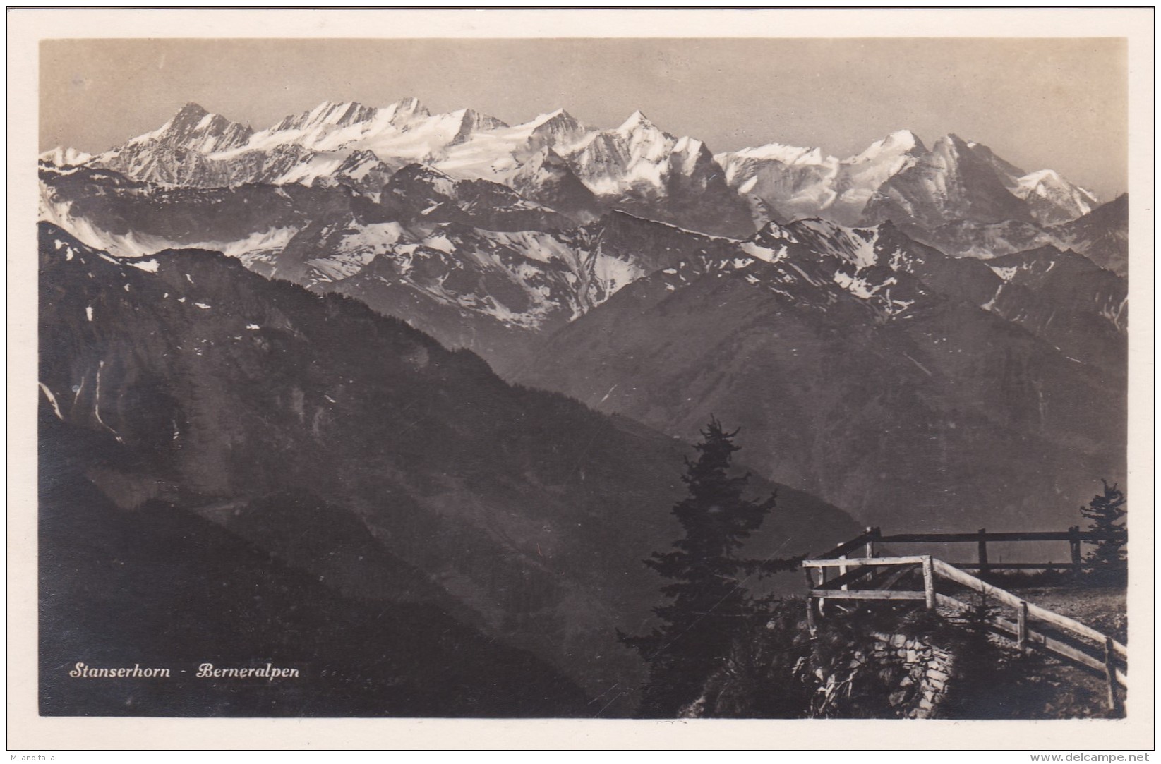 Stanserhorn - Berneralpen (2385) * 5. Aug. 1929 - Stans