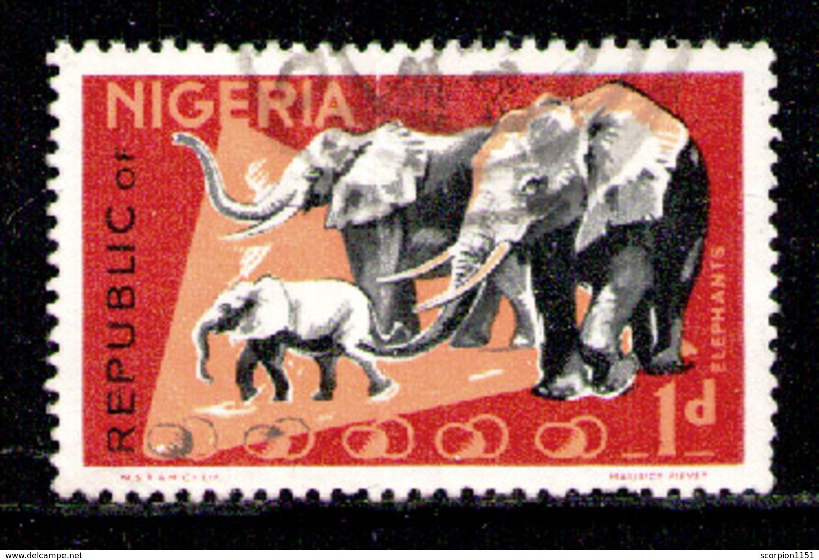 NIGERIA 1969 - From Set Used (perf. 13.5 X 14) - Nigeria (1961-...)