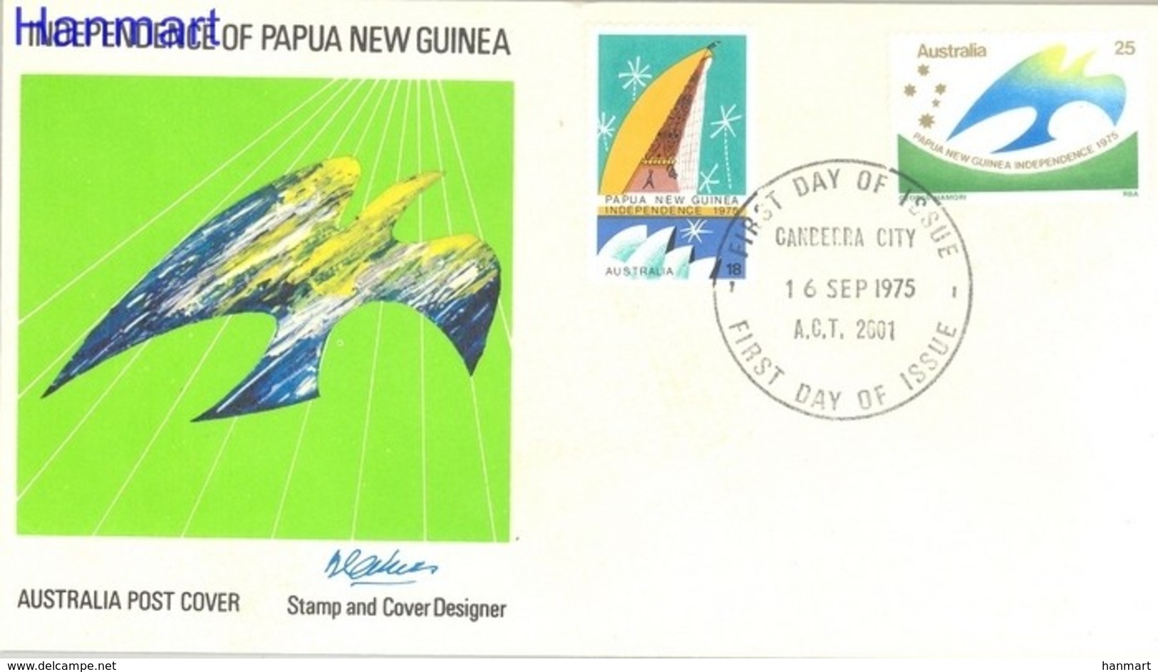 Australia 1975 Mi 593-594 FDC ( FDC ZS7 ASL593-594 ) - Autres & Non Classés