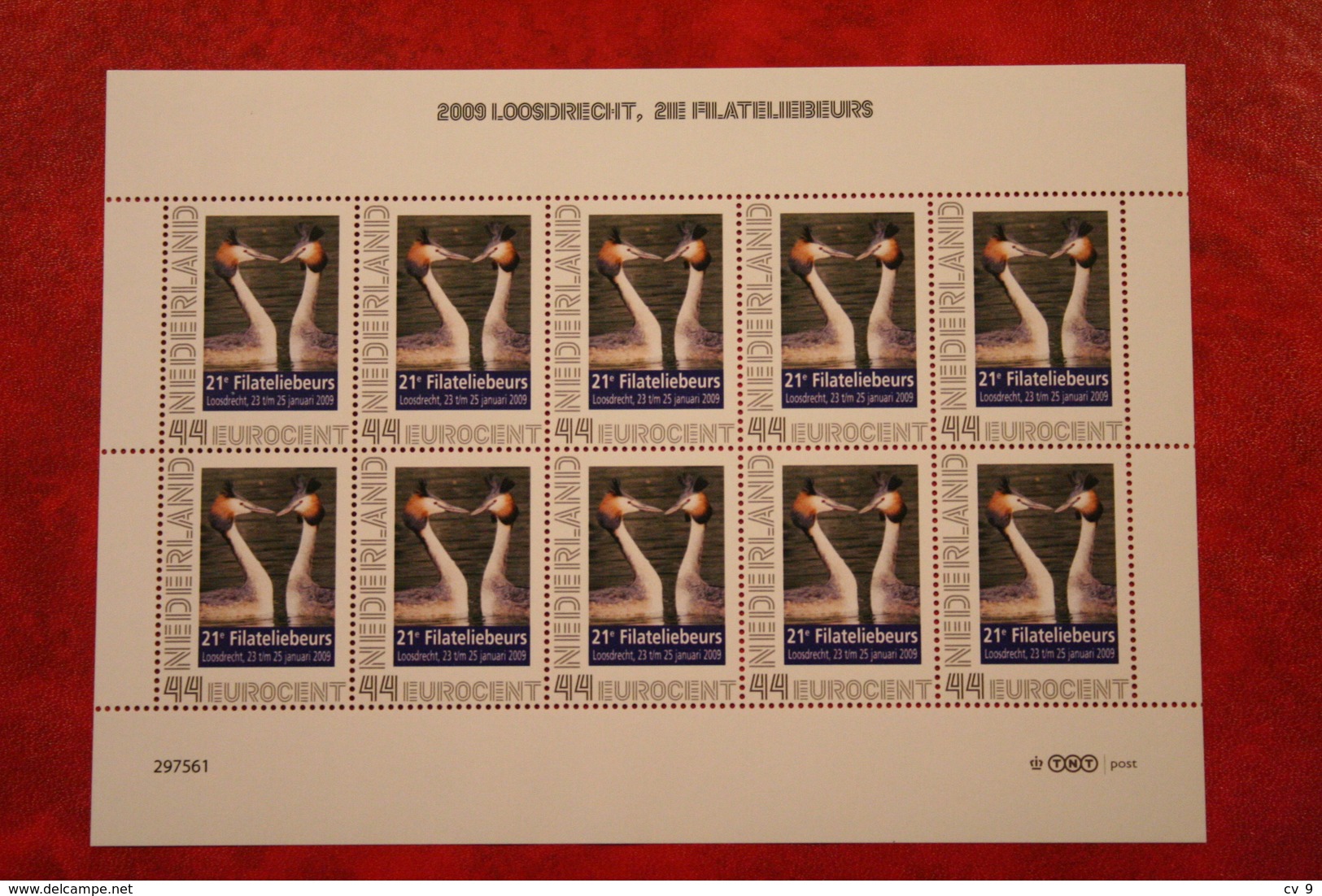 Sheet 21e Filateliebeurs Loosdrecht 2009 Bird Vogel Oiseau POSTFRIS / MNH / ** Nederland / Netherlands - Personalisierte Briefmarken