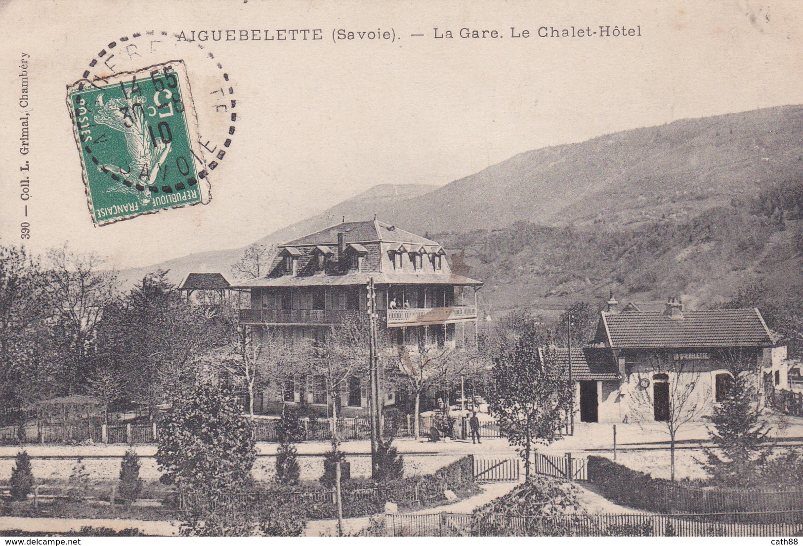 AIGUEBELETTE - La Gare  - Le Chalet - Hôtel - Aiguebelle