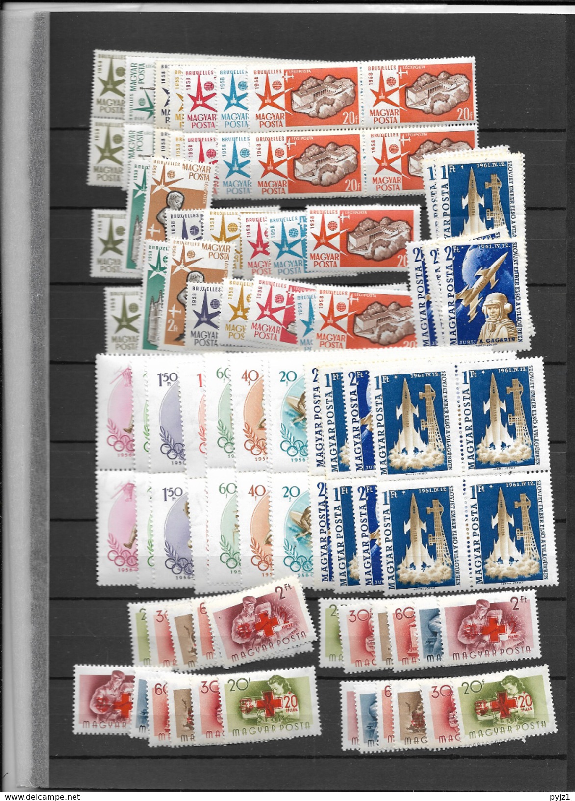 Hungary, MNH/** Wholesale Lot (3 Scans) - Collezioni (senza Album)