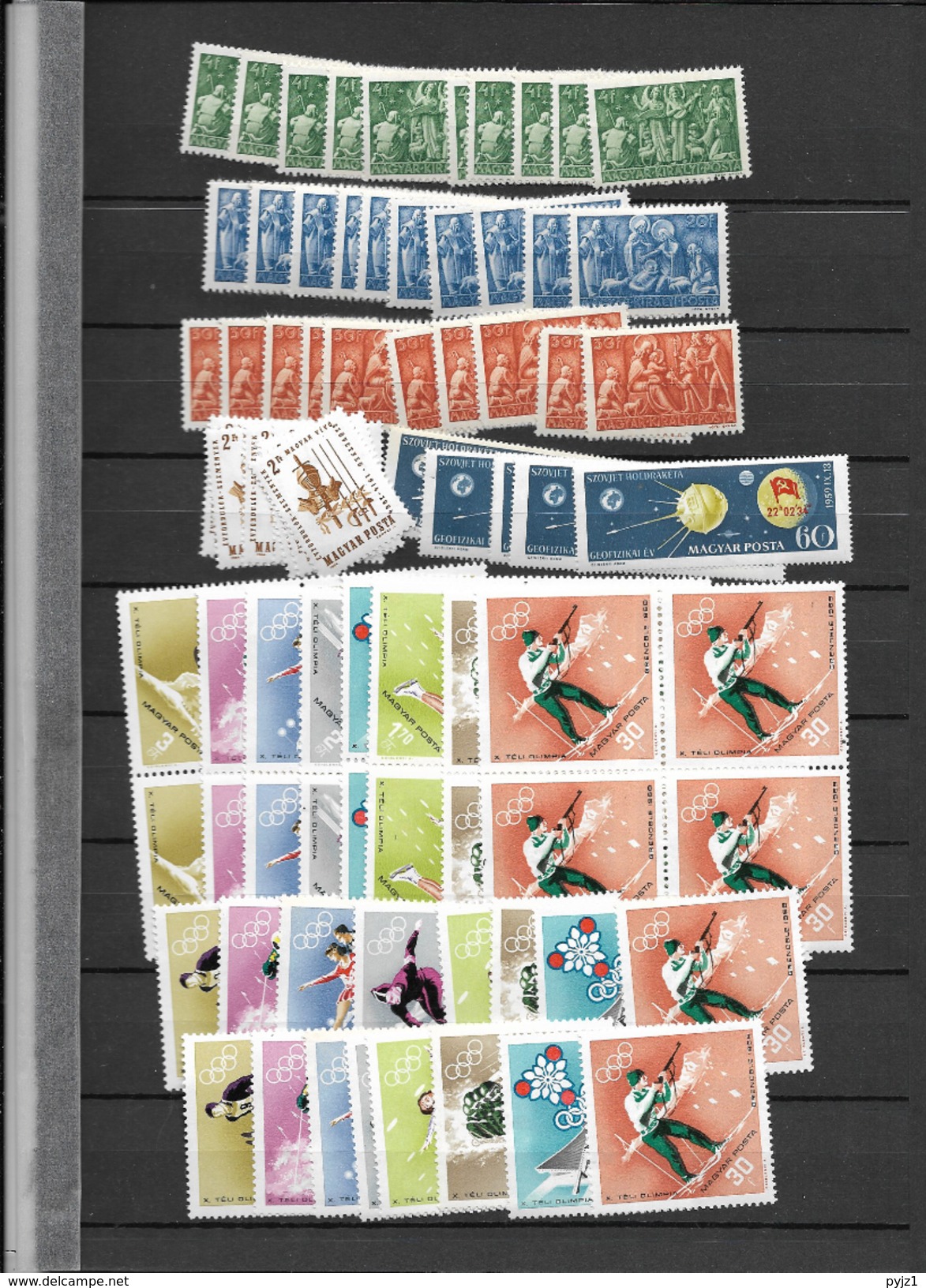 Hungary, MNH/** Wholesale Lot (3 Scans) - Collections (without Album)