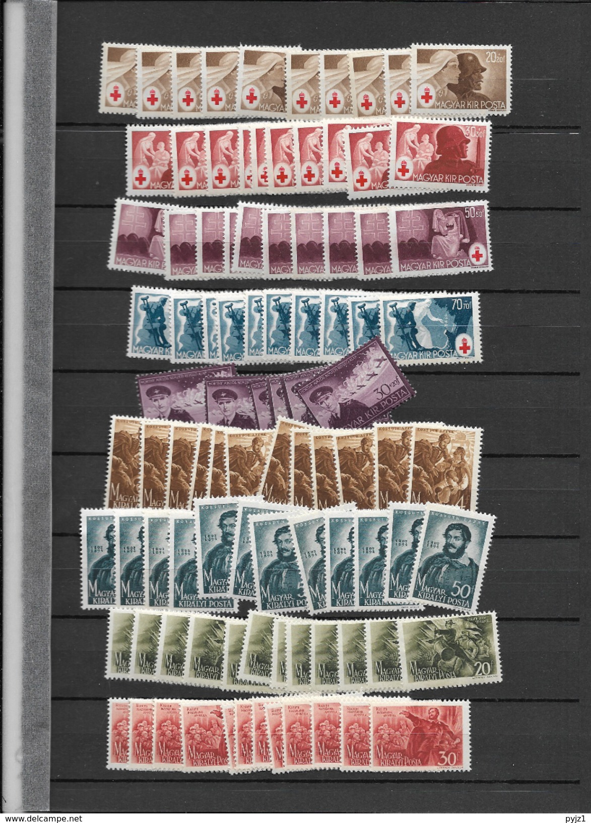 Hungary, MNH/** Wholesale Lot (3 Scans) - Collections (without Album)