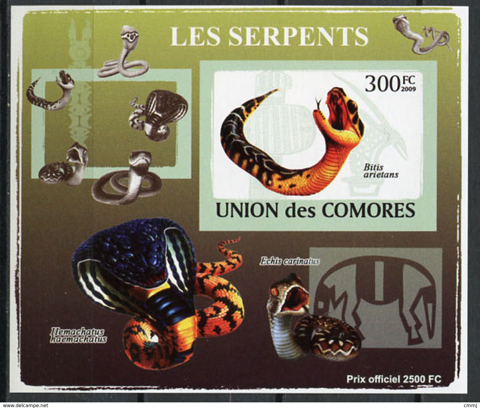 2009 -  ISOLE COMORES - Mi. Nr.  2117 - NH -  (UP.70.29) - Isole Comore (1975-...)