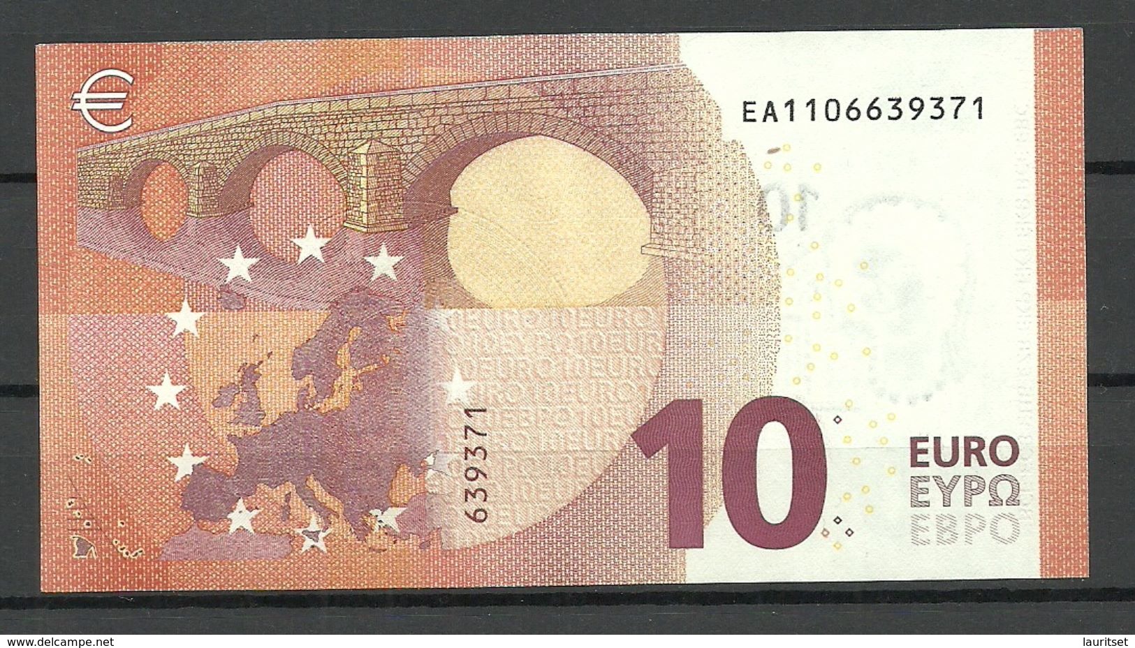 SLOVAKIA 10 EUR 2014 E-Serie Banknote - 10 Euro