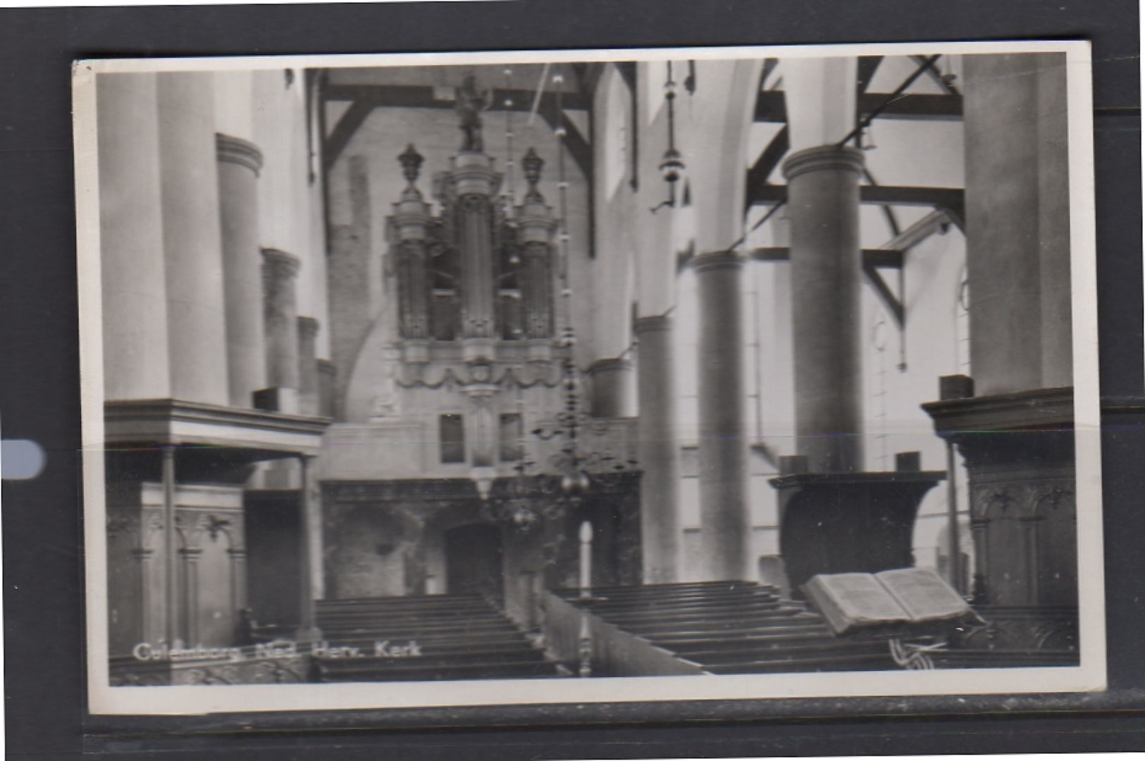 Fotokaart Culemborg Ned. Herv Kerk ±  1950 (k18-1a) - Culemborg