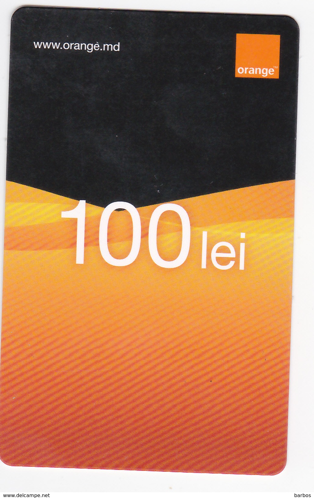 Moldova  , Moldavie  Moldau ,  Prepaid Phonecard - Orange , 2015  , 100 Lei , Paper , Used - Moldavie