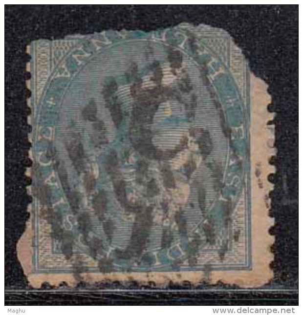 C 1 Madras  / Madras Circle / Cooper Type 6 / Renouf , British East India Used, Early Indian Cancellations, As Scan - 1854 Britse Indische Compagnie