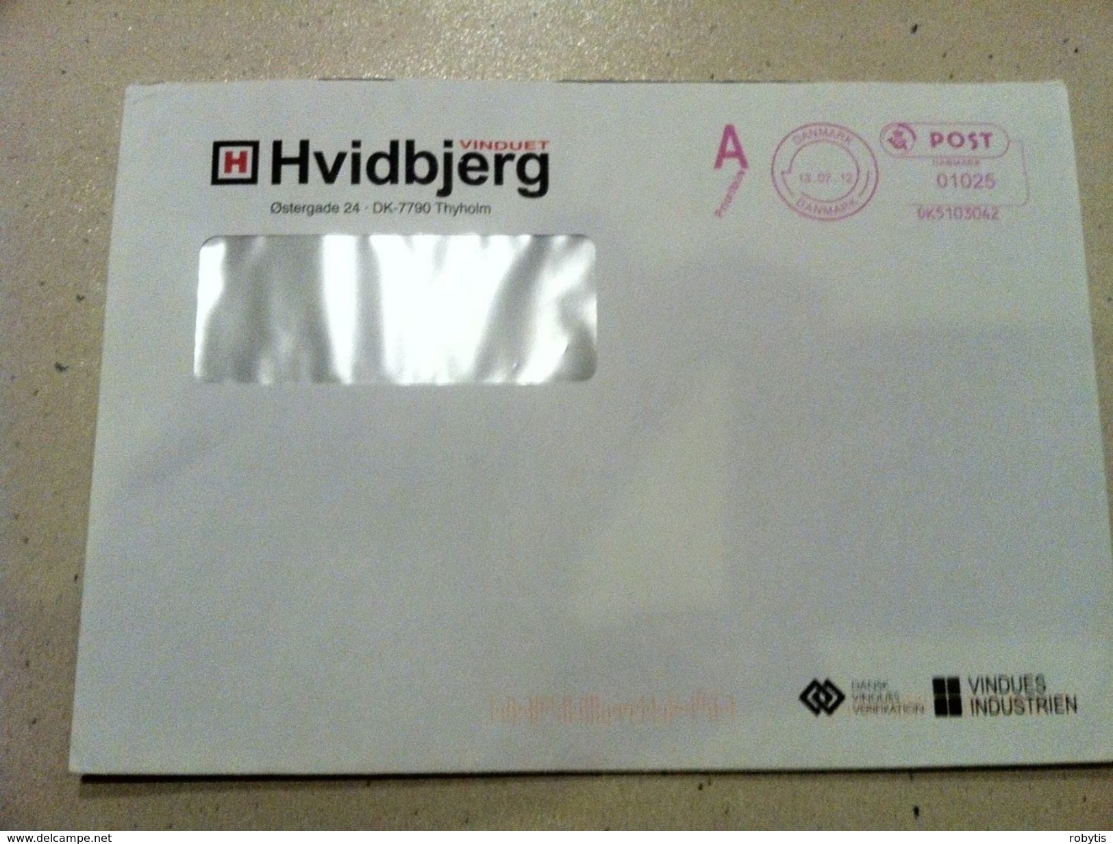 Denmark Meter Franking 2012 - Brieven En Documenten