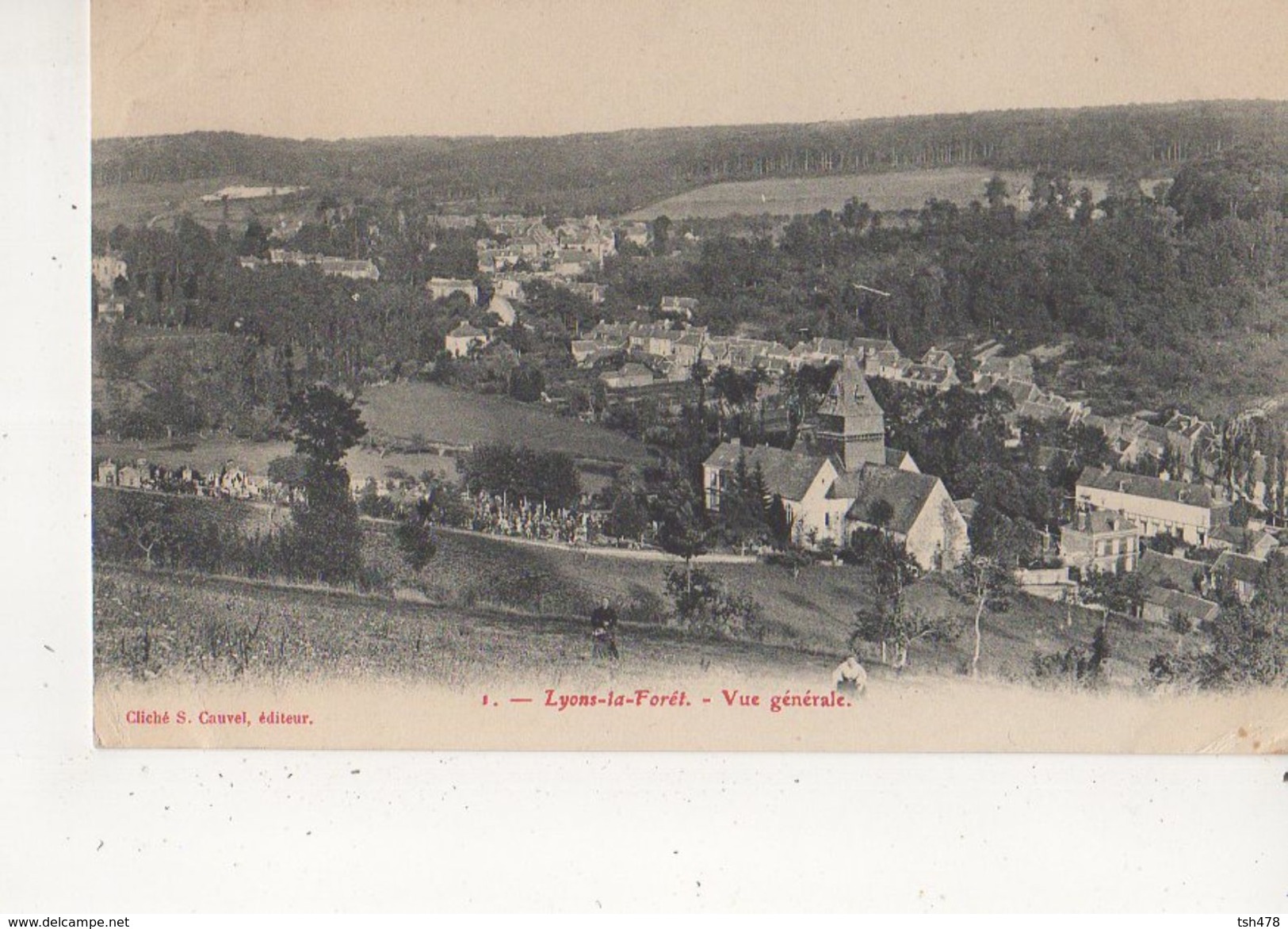 27-----LYONS-LA-FORET---vue Générale---voir 2 Scans - Lyons-la-Forêt