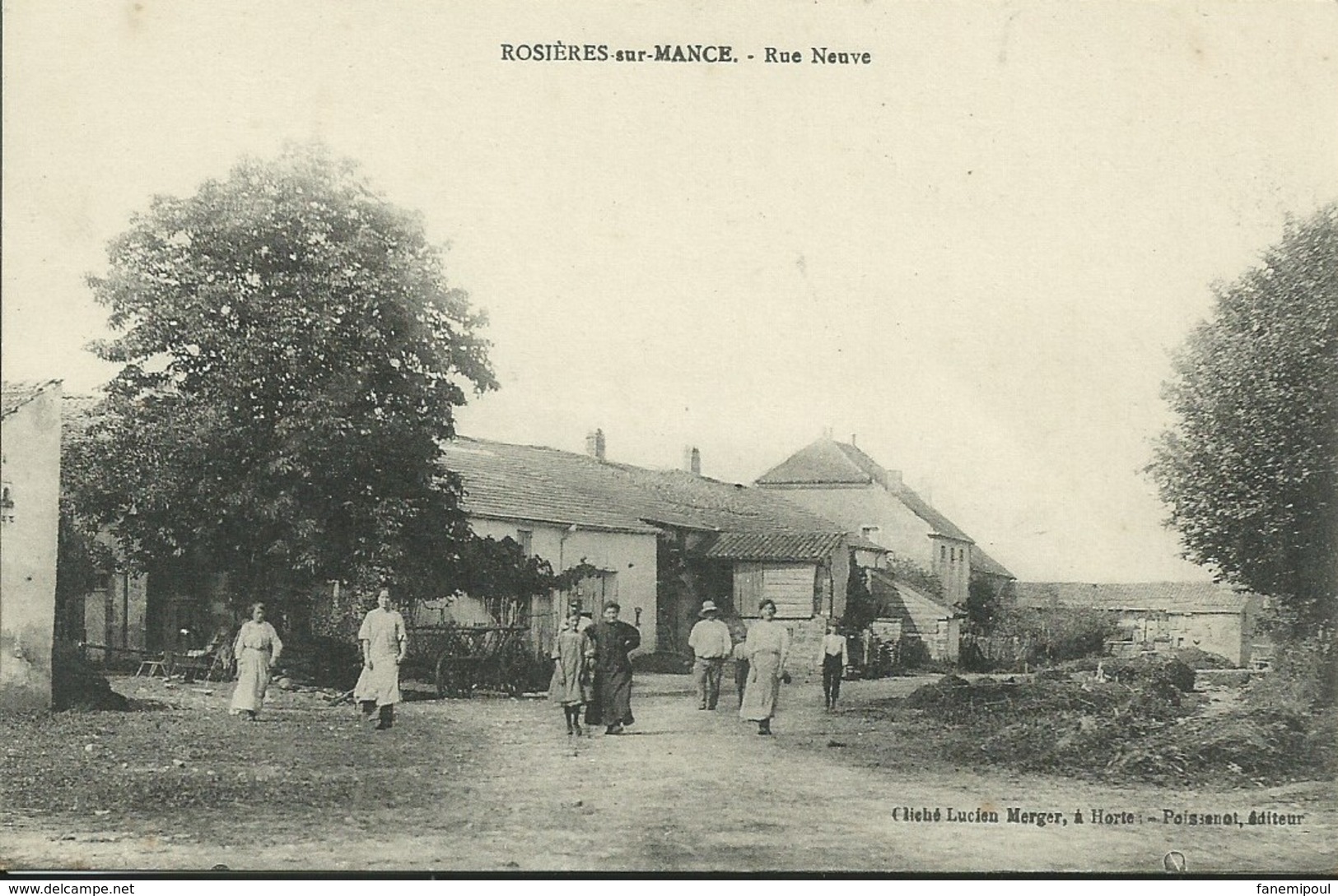 ROSIÈRES-SUR-MANCE. Rue Neuve - Sonstige & Ohne Zuordnung