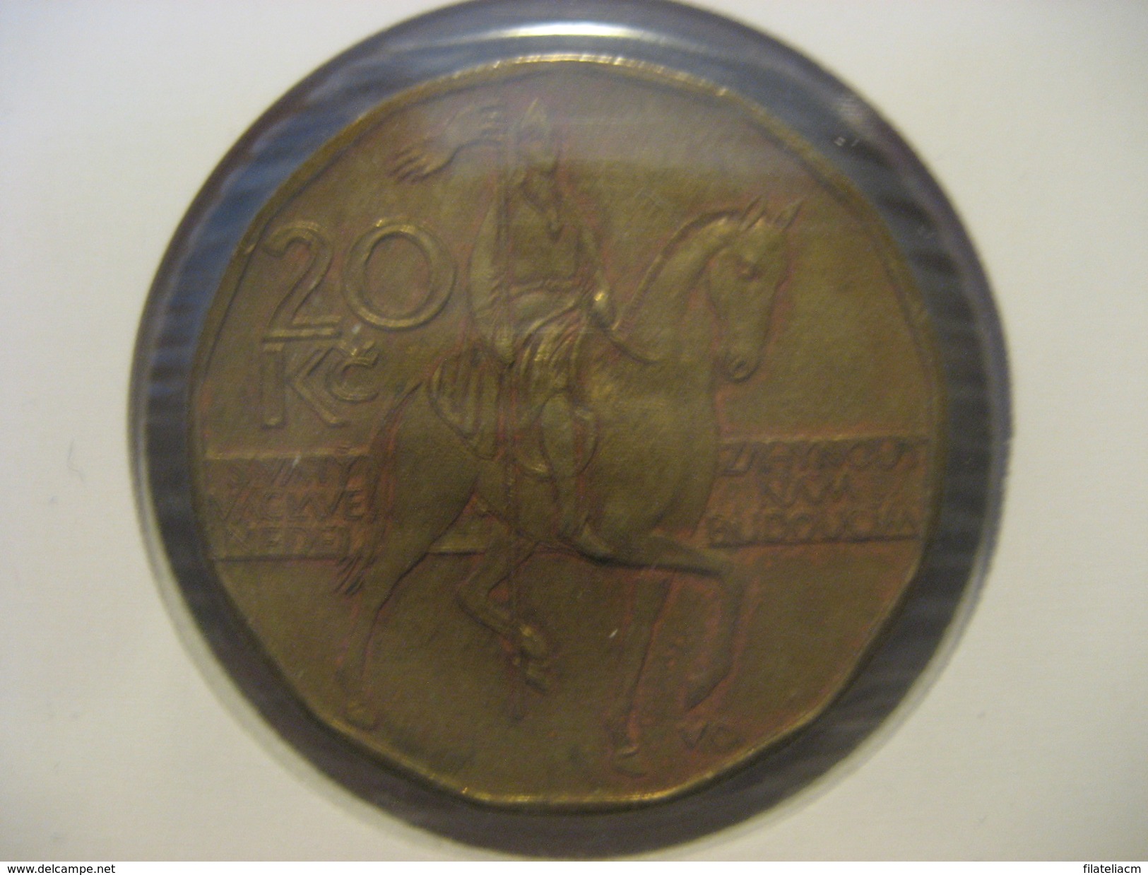 20 Kc 2002 CESKA REPUBLIKA Czech Rep. Horse Coin - Tchéquie