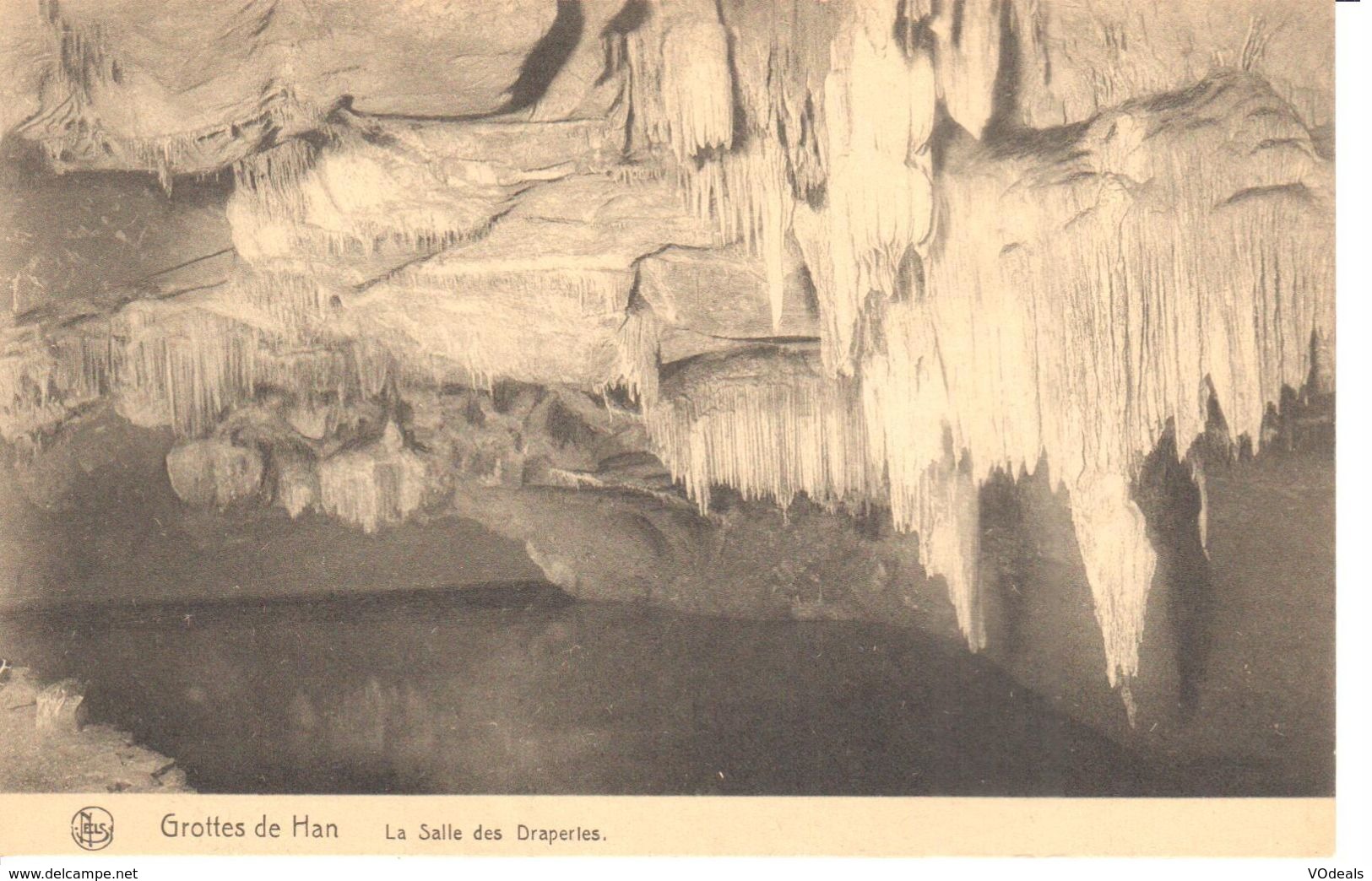 Han-sur-Lesse - CPA - Grotte De Han - La Salle Des Draperies - Andere & Zonder Classificatie