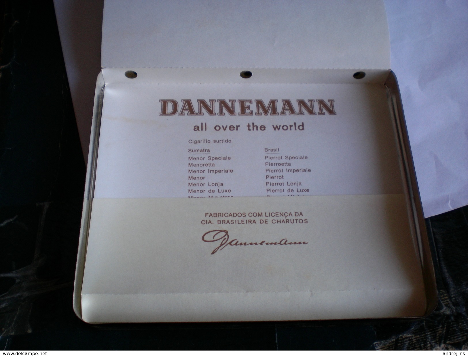 Dannemann Brasil Pierrot - Empty Tobacco Boxes