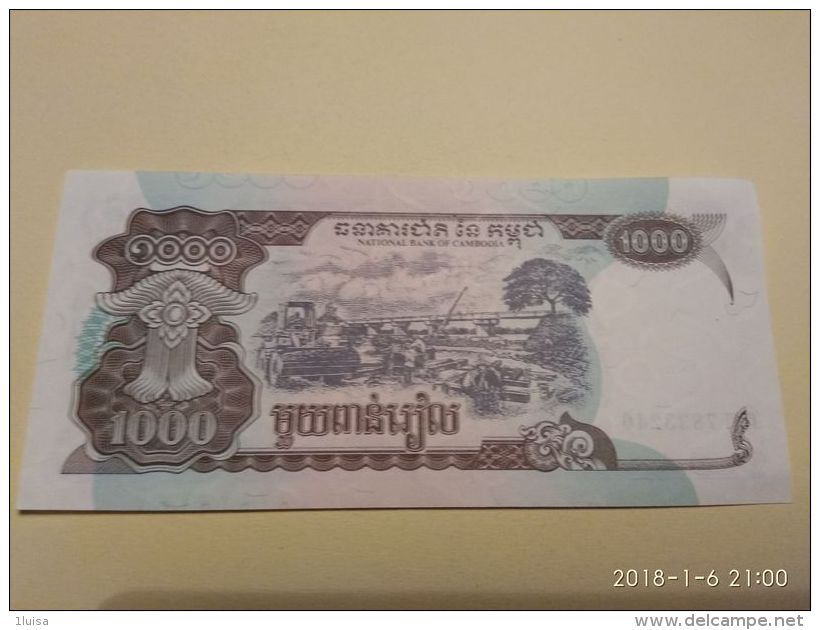 1000 Riels 1999 - Cambodia