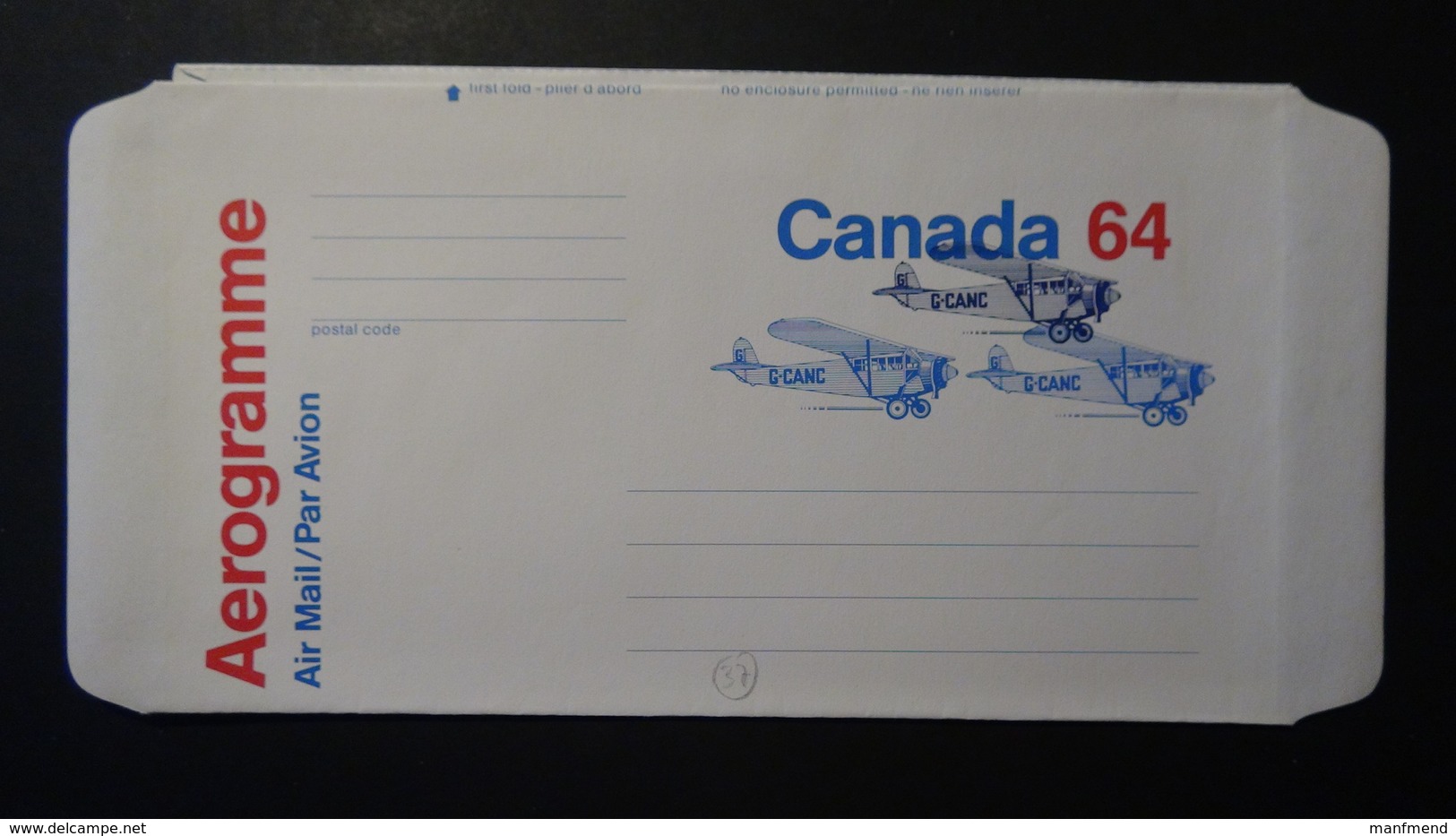 Canada - 1985 - Sc: UA 43* - Postal Stationery  - Look Scan - 1953-.... Elizabeth II