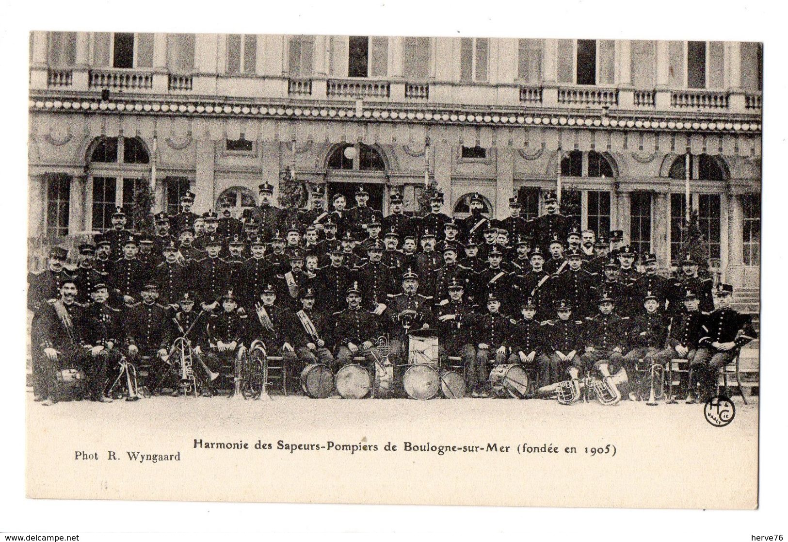 BOULOGNE SUR MER - Harmonie Des Sapeurs-Pompiers (fondée En 1905) - Boulogne Sur Mer