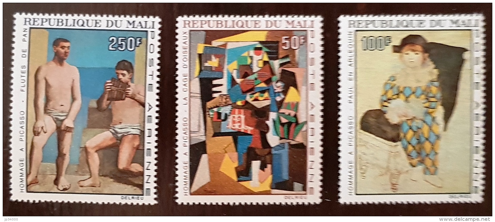 MALI Picasso, Peinture, Painting, Yvert PA 46/48 ** . MNH. - Picasso