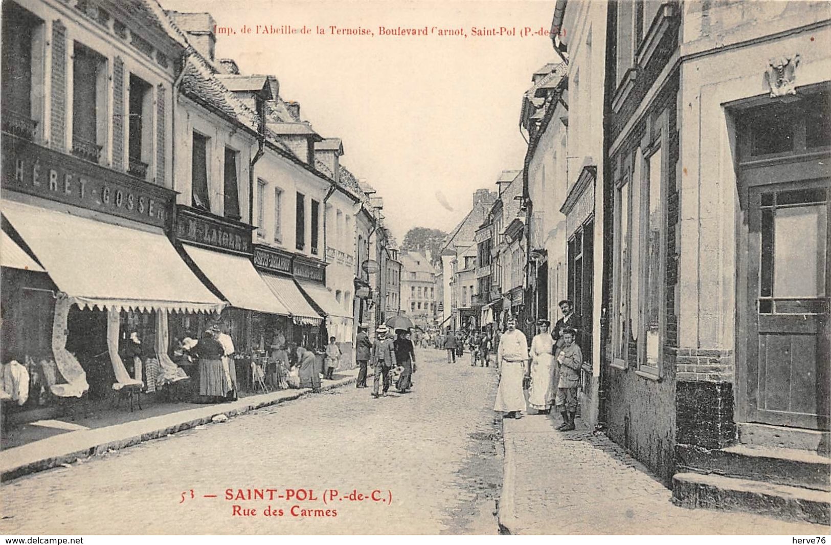 SAINT POL - Rue Des Carmes - Saint Pol Sur Ternoise