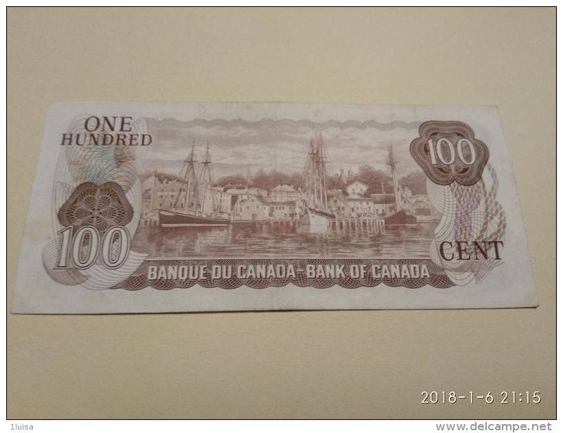 100 Dollars 1975 - Canada