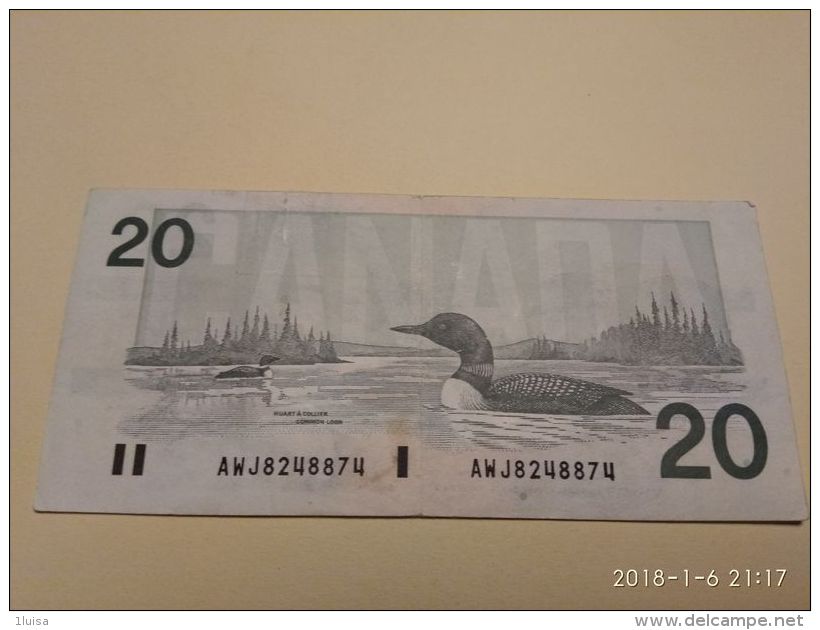 20 Dollars 1991 - Kanada