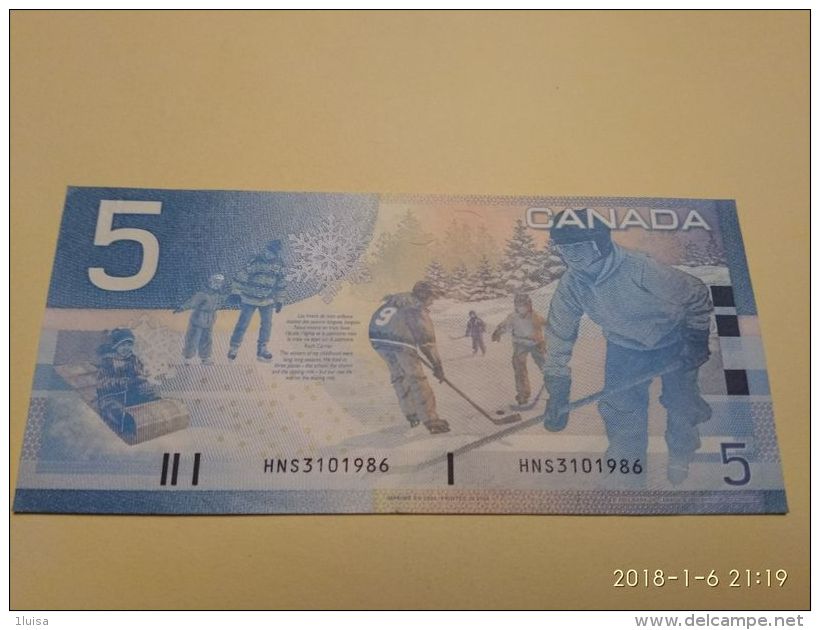 5 Dollars 20052 - Canada