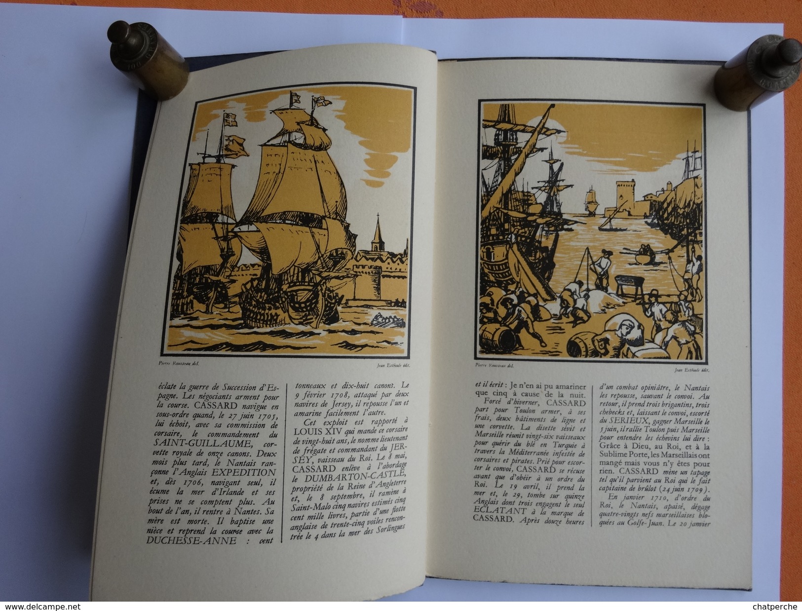 LIVRE D'OR " CASSARD " ESCORTEUR DE PREMIERE CLASSE LITHOGRAPHIE SUR GRAND VELIN EXEMPLAIRE N° 434 / 500 IMPR 27/04/1955 - Otros & Sin Clasificación