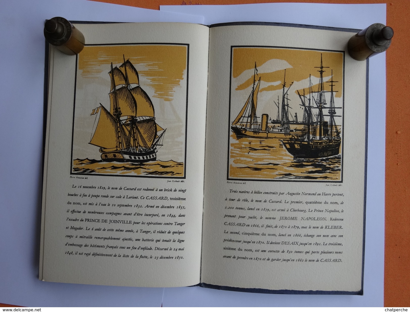 LIVRE D'OR " CASSARD " ESCORTEUR DE PREMIERE CLASSE LITHOGRAPHIE SUR GRAND VELIN EXEMPLAIRE N° 434 / 500 IMPR 27/04/1955