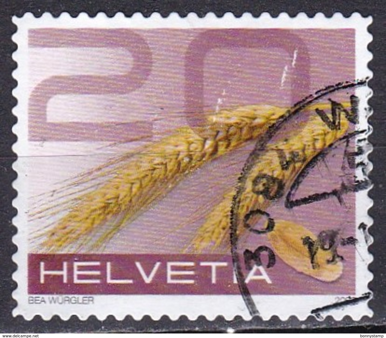 Svizzera, 2008 - 20c Rye - Nr.1317 Usato° - Used Stamps