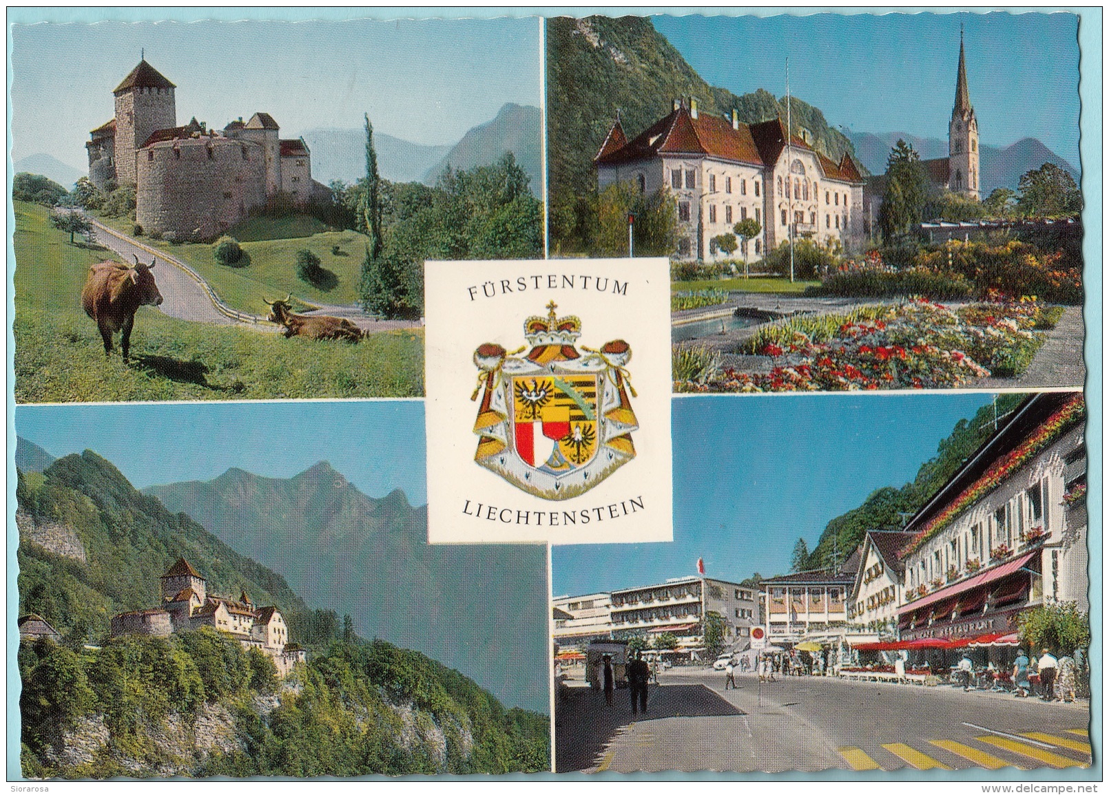 Furstentum Liechtenstein - VADUZ - Landesfurstliche Residenz - Liechtenstein