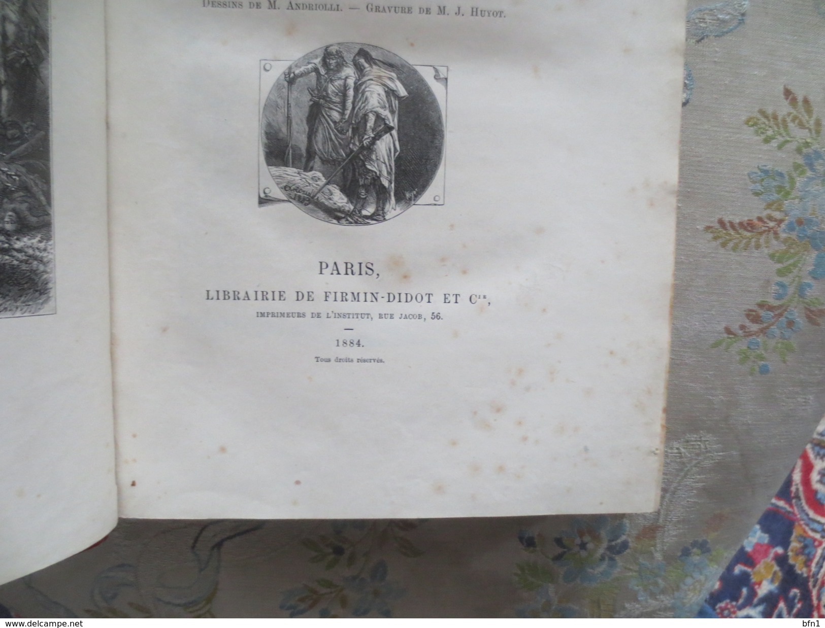 Cooper -1884- Le Dernier Des Mohicans. Traduction De P. Louisy. Dessins De Andriolli - FIRMIN DIDOT - 1801-1900