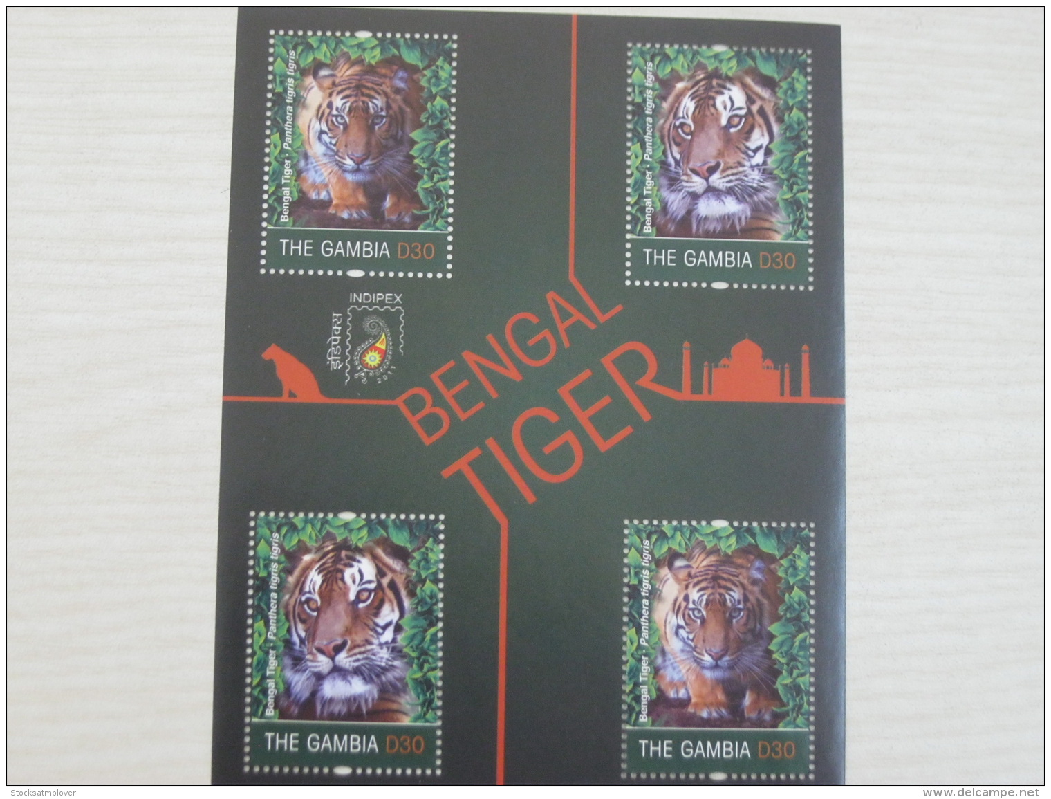 Gambia Fauna Bengal Tiger - Gambia (1965-...)