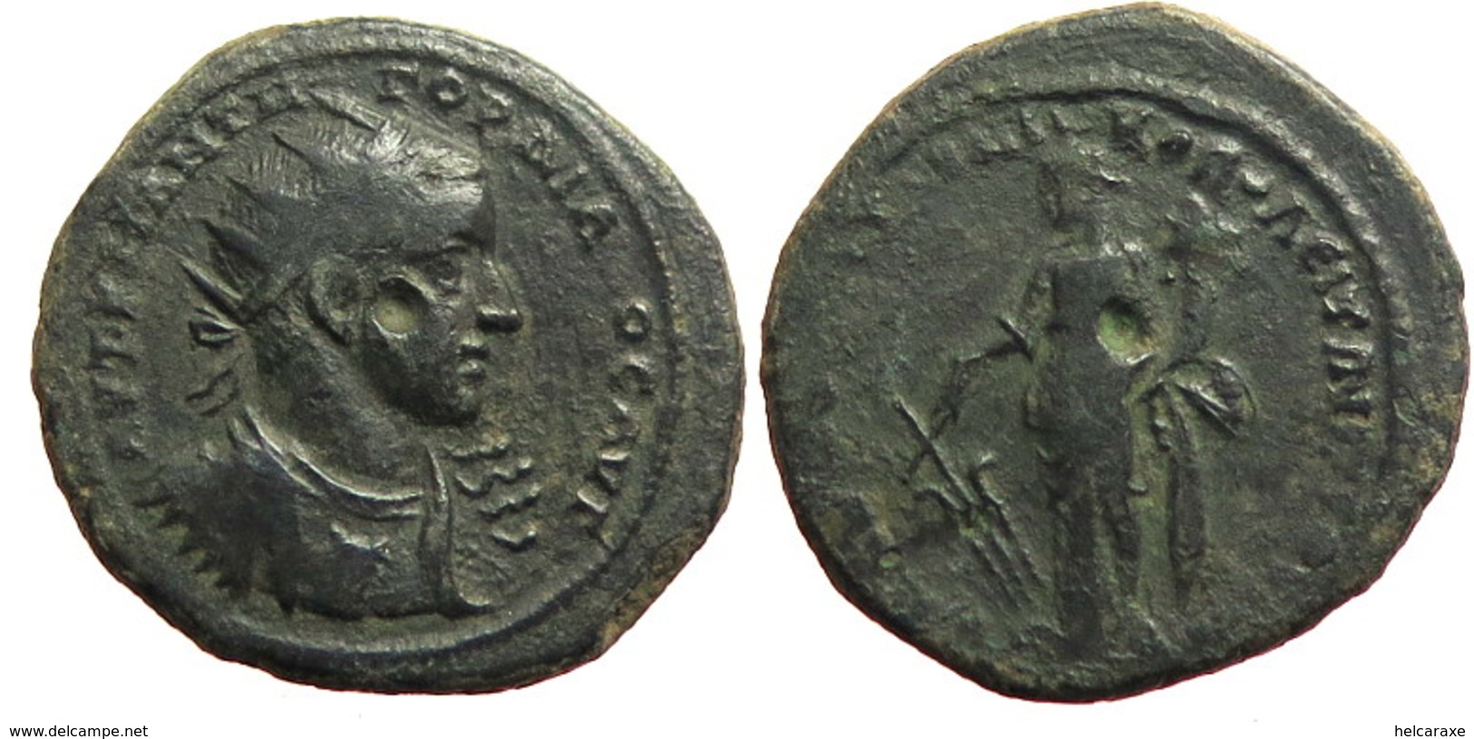 [H] +++ AE28 -- Gordien III -- NIKOPOLIS -- Fortuna Reverse - Nice Portrait++ - Röm. Provinz