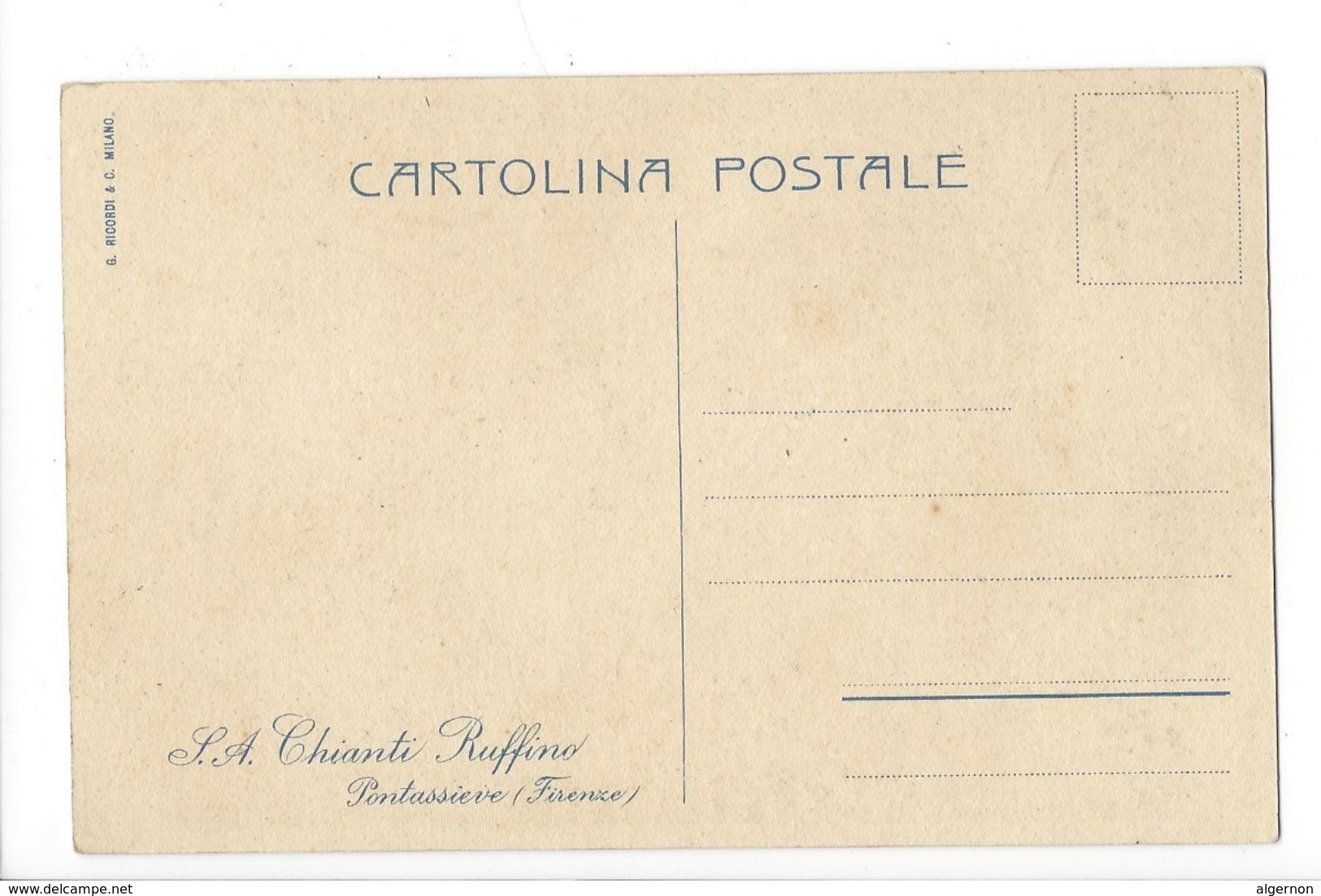 18984 - Chianti Ruffino Pontassieve Firenze - Publicité