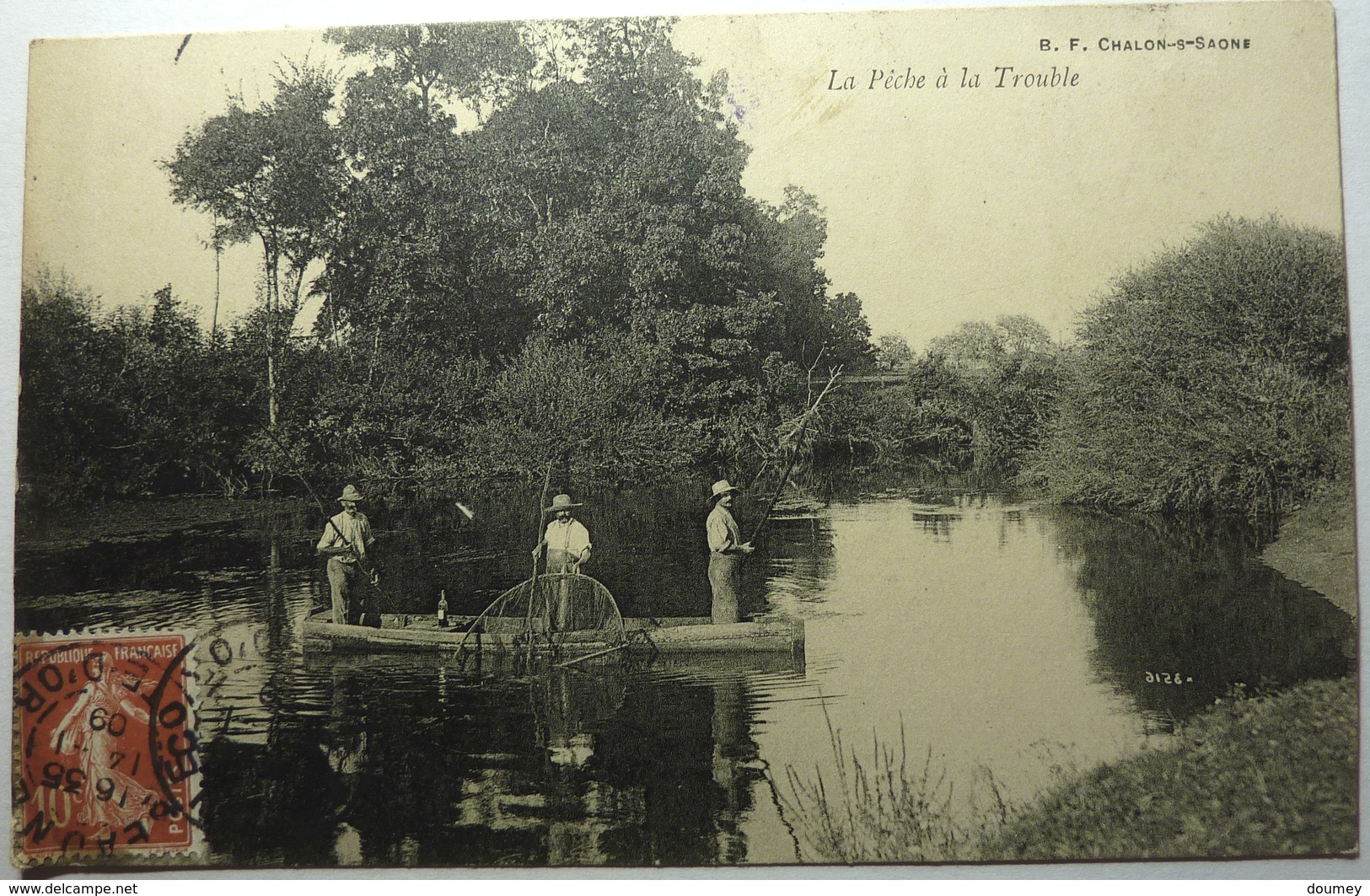 LA PÊCHE Á LA TROUBLE - CHALON SUR SAONE - Chalon Sur Saone