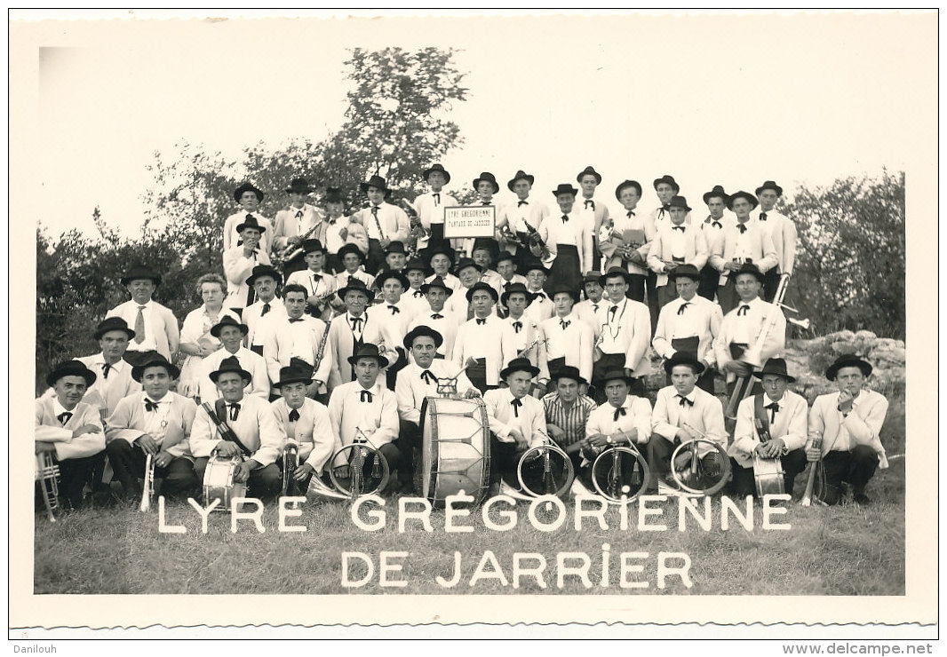 73 // Lyre Grégorienne De JARRIER / Fanfare  / Photographe Dufour à St Jean De Maurienne - Sonstige & Ohne Zuordnung