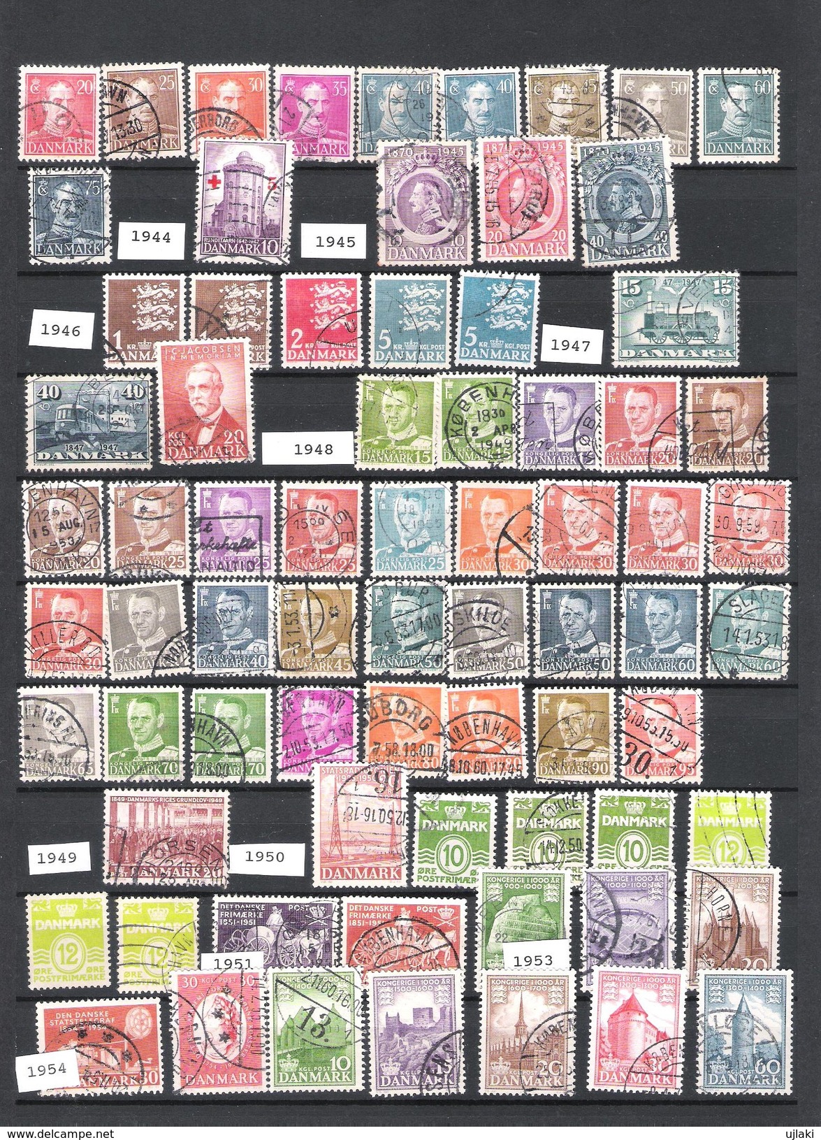 DANEMARK: Royaume Mini Collection De 520 TP  Ttes époques: De 1904 ;;;1991 + 1992.1994.2016 - Collections