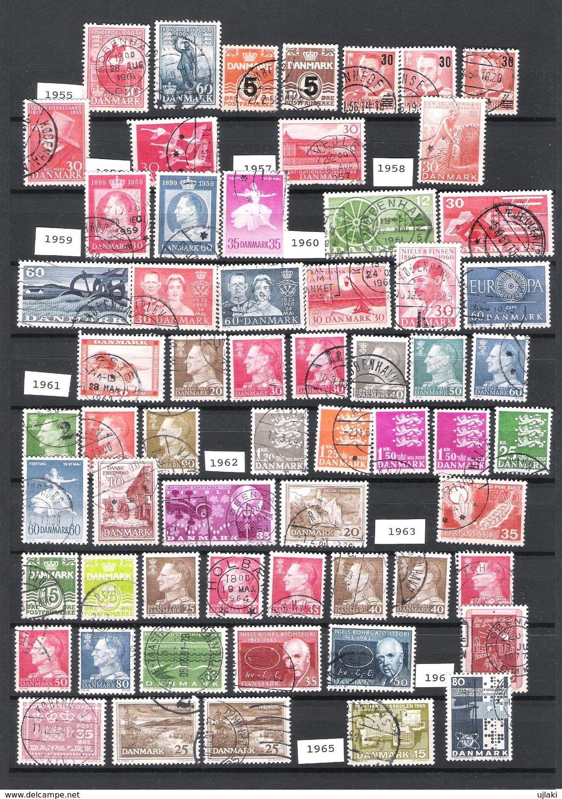 DANEMARK: Royaume Mini Collection De 520 TP  Ttes époques: De 1904 ;;;1991 + 1992.1994.2016 - Lotes & Colecciones