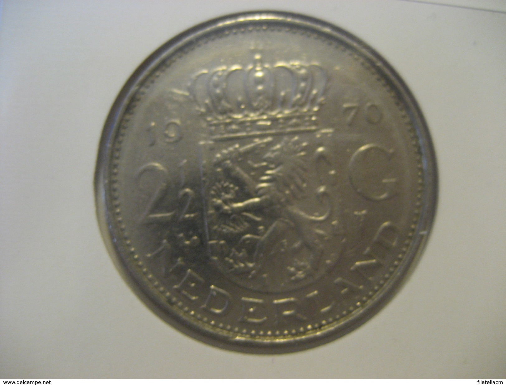 2 1/2 G 1970 NETHERLANDS Pays Bas Coin - 1948-1980 : Juliana
