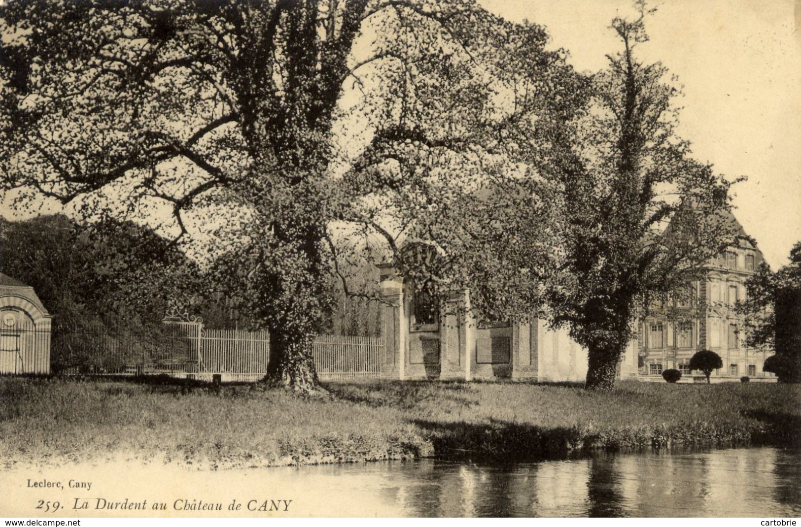 76 CANY - La Durdent Au Château De Cany - Cany Barville