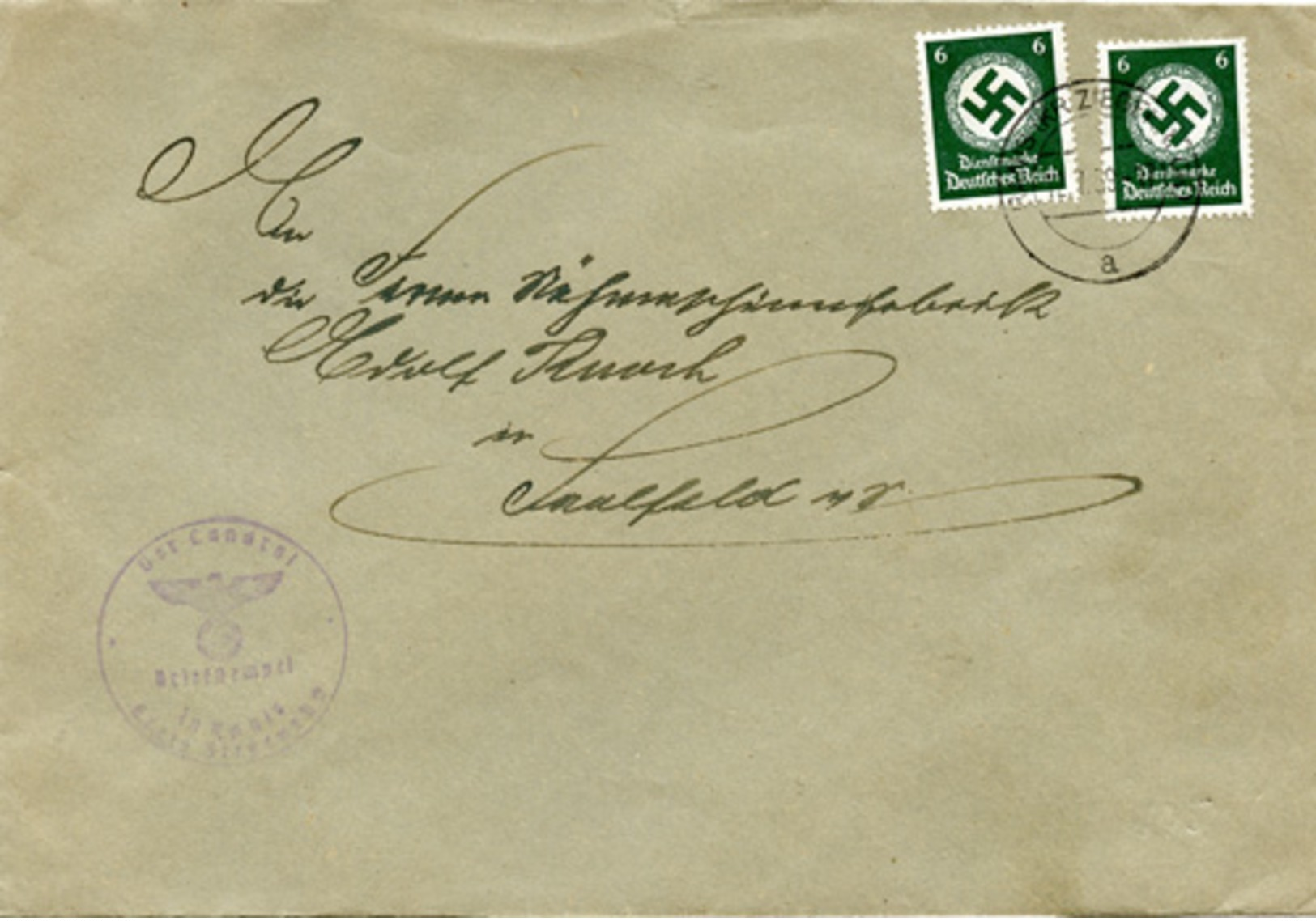 (Lo1301) Brief DR Dienst St. Ranis N. Saalfeld - Sonstige & Ohne Zuordnung