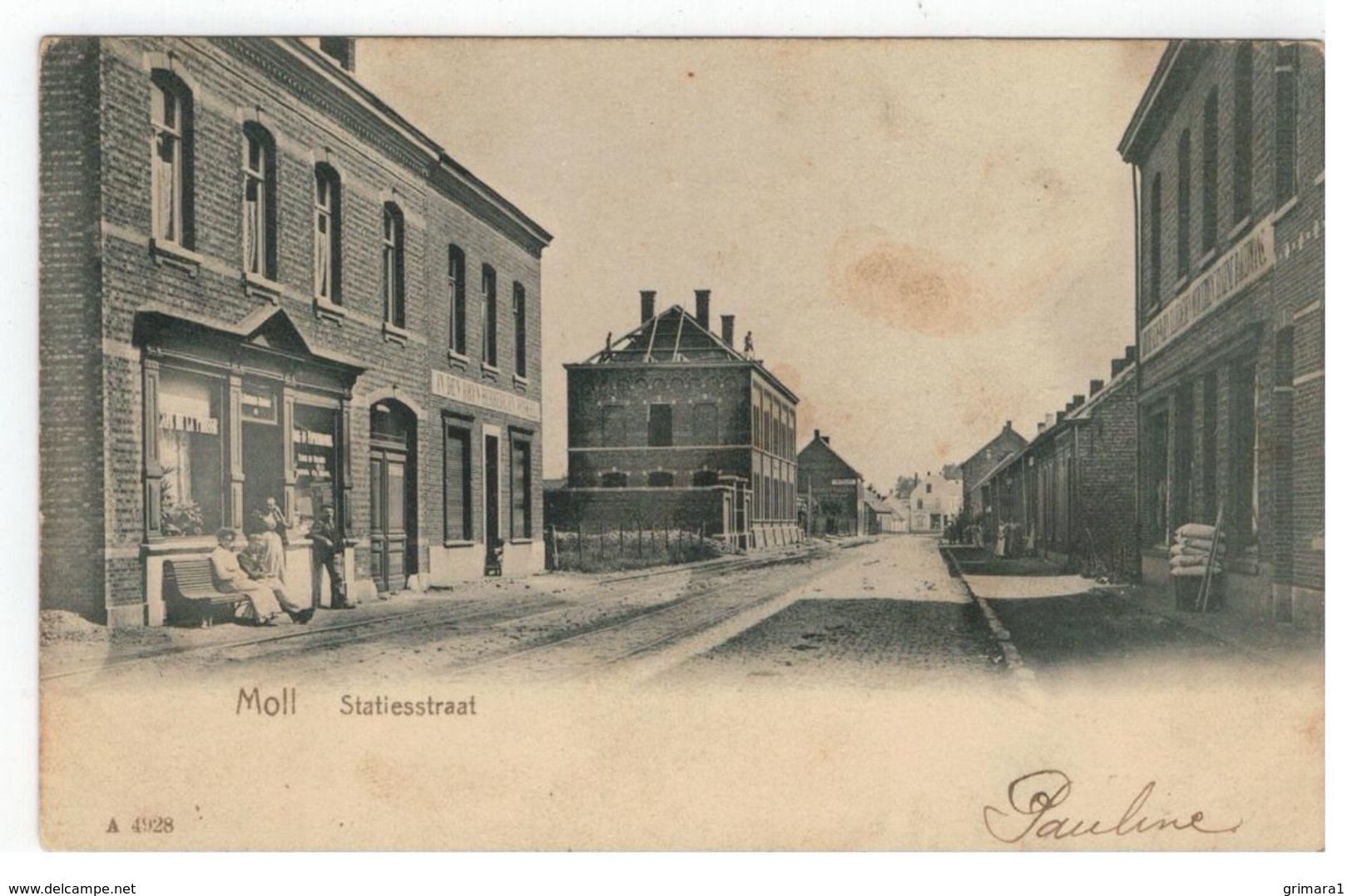 Moll   Statiesstraat 1905 A 4928 - Mol