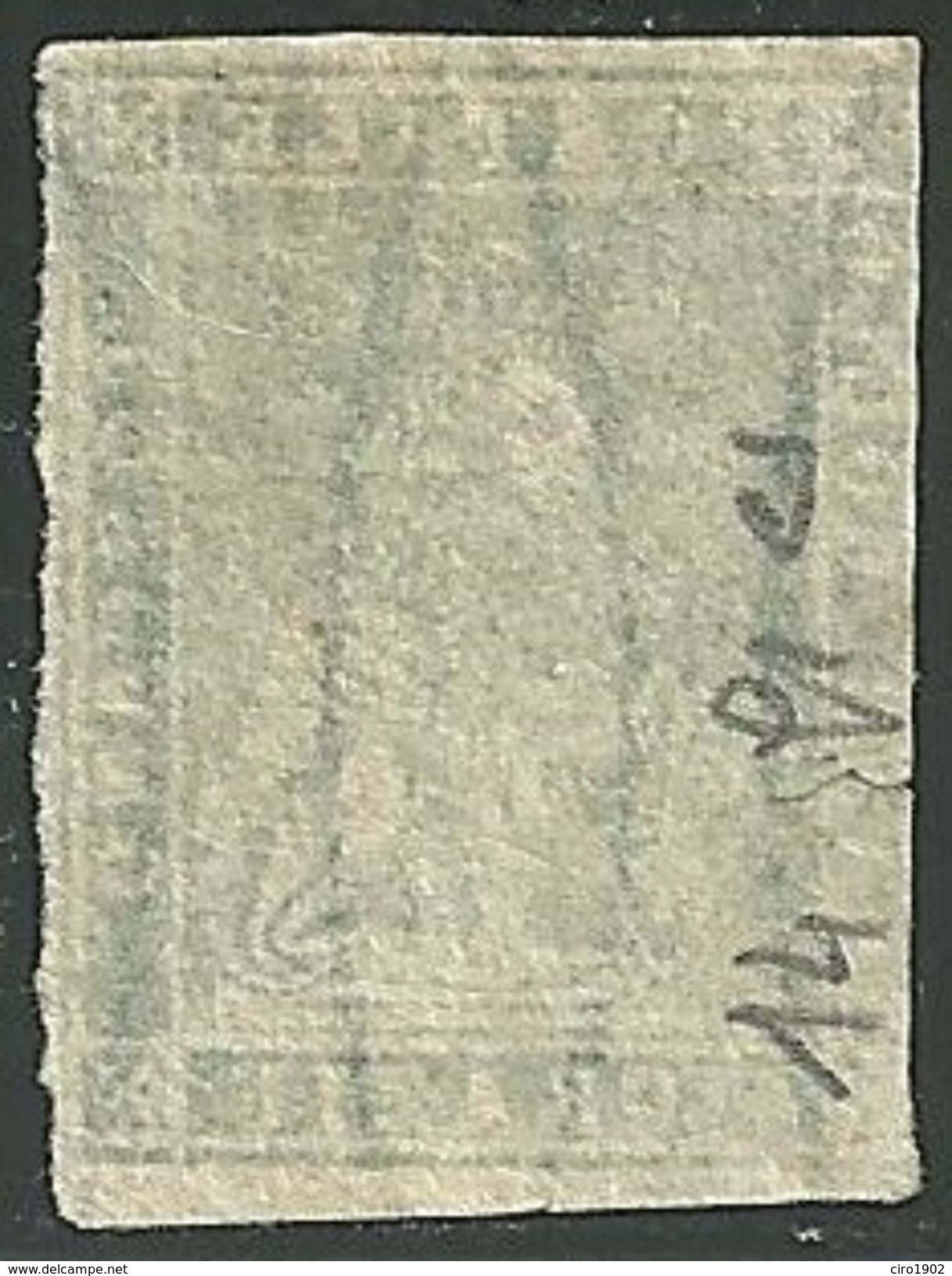 1857 - TOSCANA - 4 CRAZIE - 14a - USATO - SIGNED -  EURO 300,00 - Tuscany