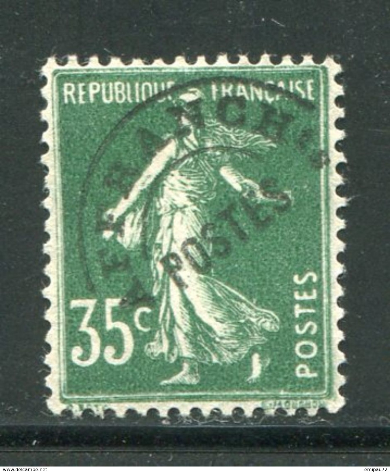 FRANCE- Préoblitéré Y&T N°51- Oblitéré - 1893-1947