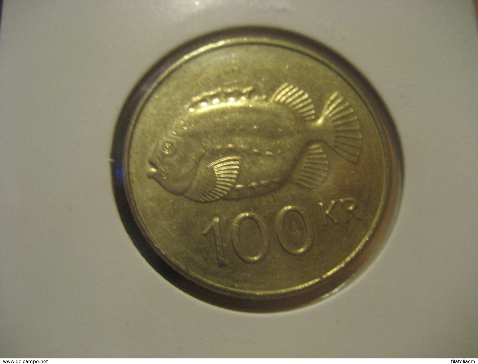 100 Kr 2004 Fish ICELAND Islande Coin - Island