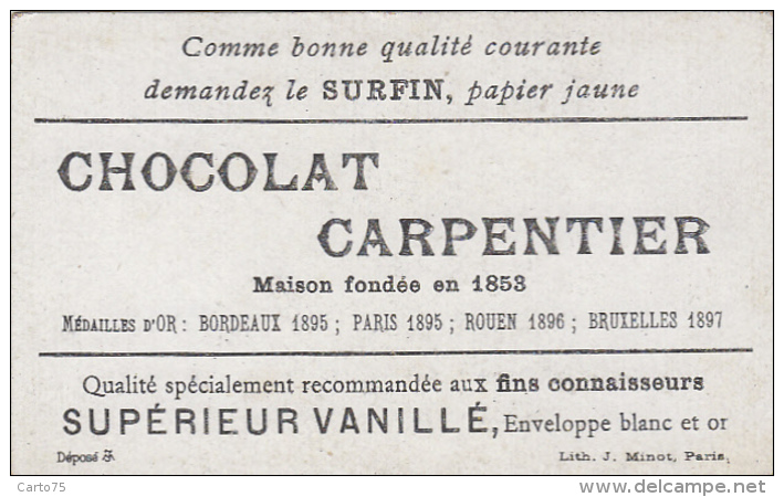 Chromos - Chocolat Carpentier Thé Royal - Histoire - Napoléon Bonaparte - Militaria - 1805 - Other & Unclassified