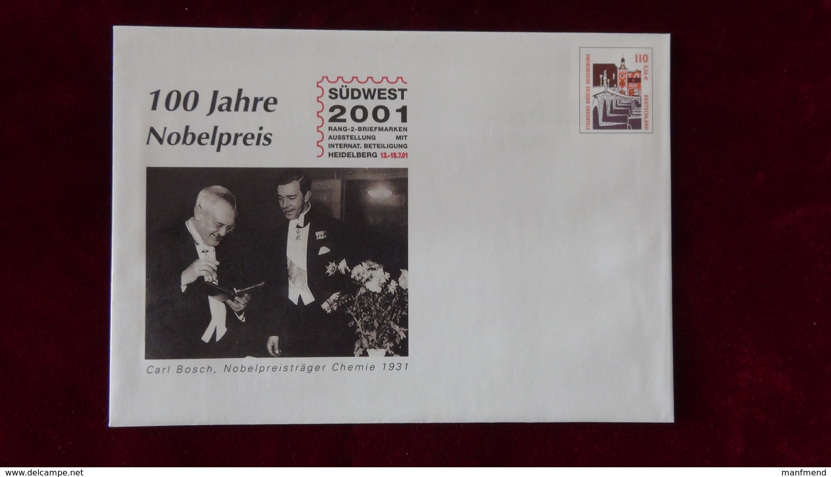 Germany - 2001 - Mi: U 9* - Postal Stationery  - Look Scan - Briefomslagen - Ongebruikt