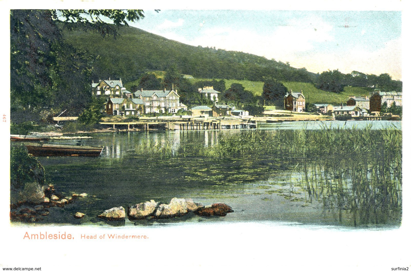 CUMBRIA - AMBLESIDE - HEAD OF WINDERMERE Cu1178 - Ambleside